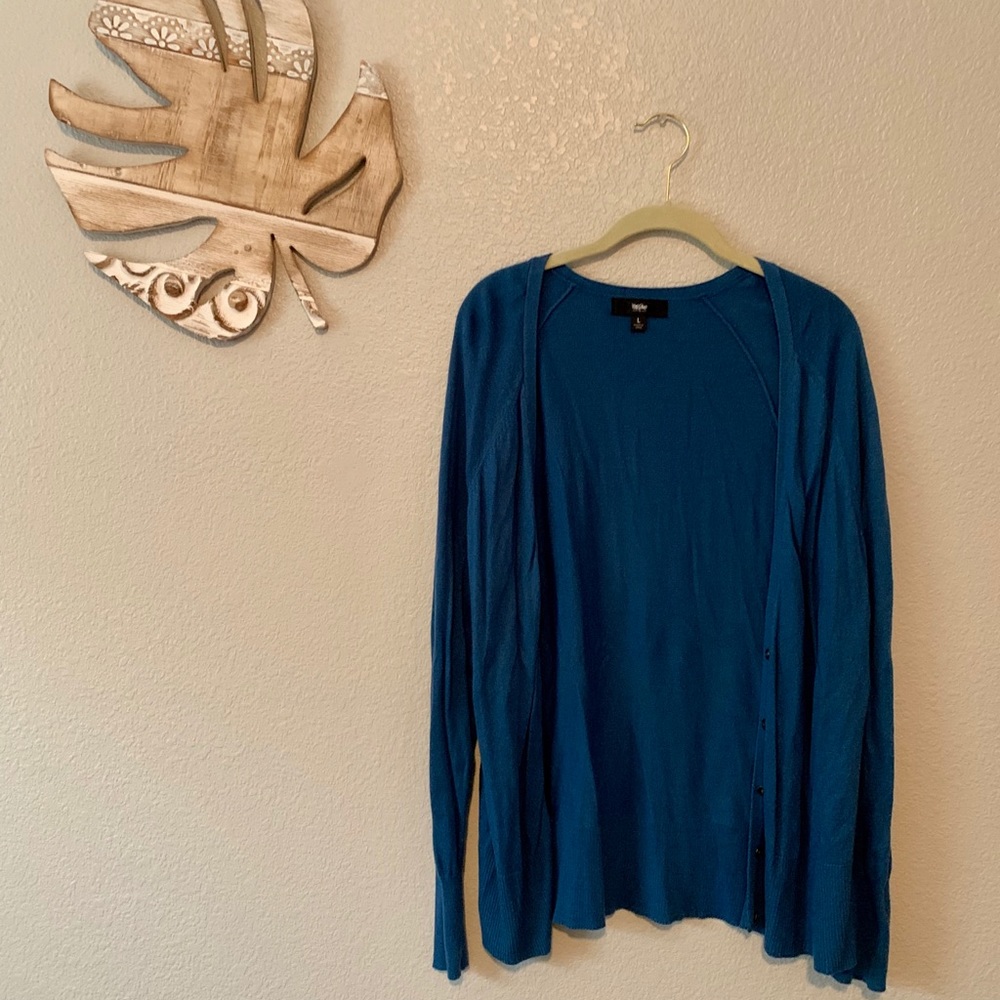 Bright Blue Cardigan